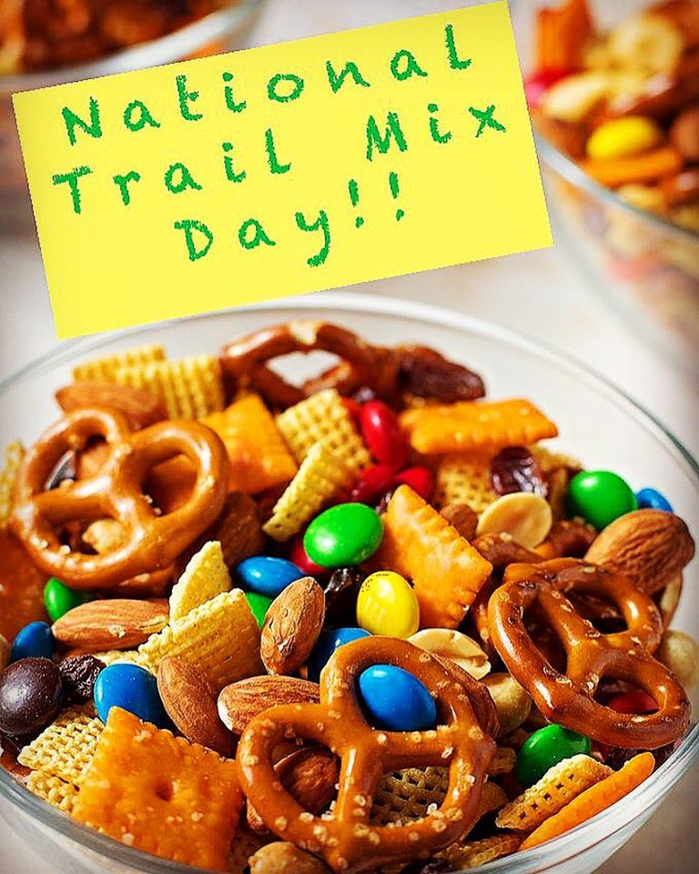National Trail Mix Day Wishes Images What's up Today