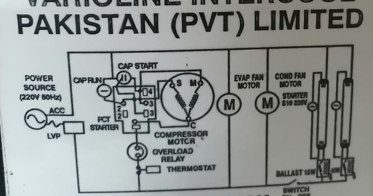 Refrigerator Showcase Wiring Diagram | Electrical Wiring Diagrams Platform