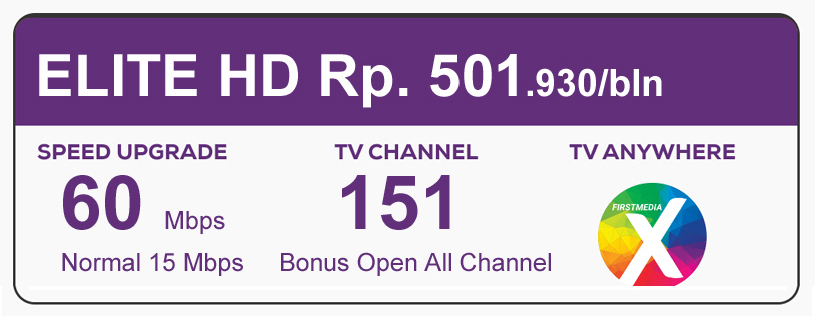 Promo Firstmedia Internet