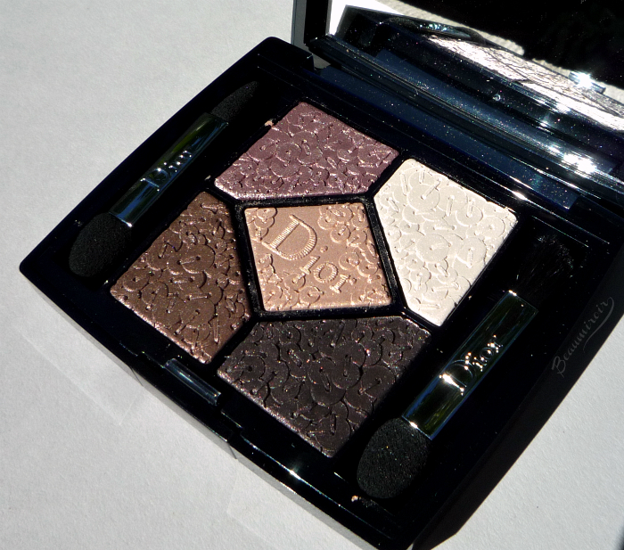 Dior Precious Embroidery 5 Couleurs Eyeshadow Palette for Holiday 2016: photos, swatches, review
