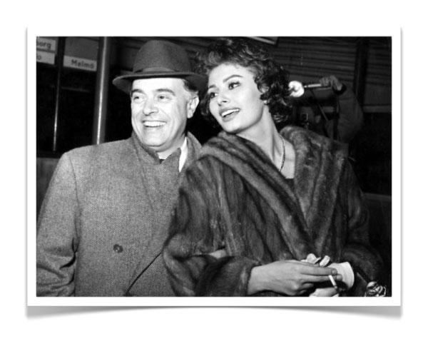 {great love story № 17 | carlo ponti & sophia loren}