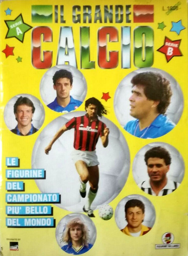 FIORIN PARMA NEW VALLARDI-GRANDE CALCIO 1988//89-Figurina n.507