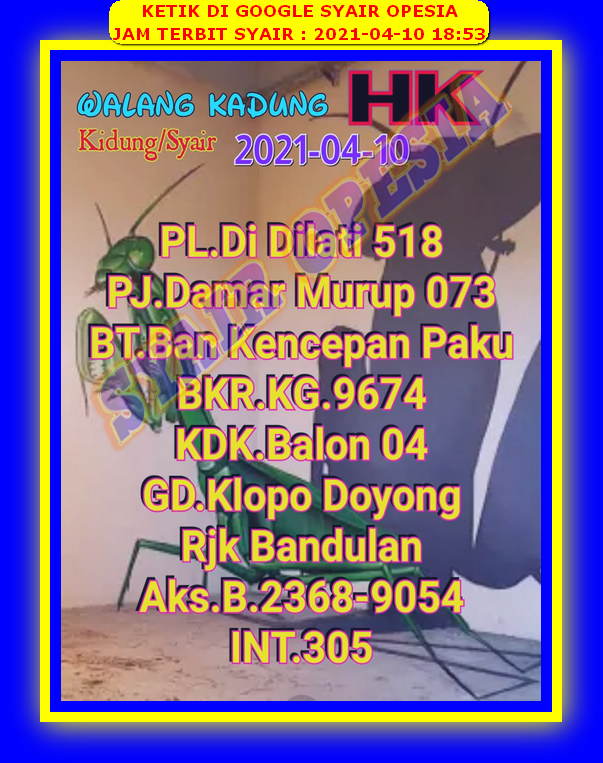 gambar togel hongkong