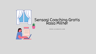 Serunya coaching gratis rasa militer