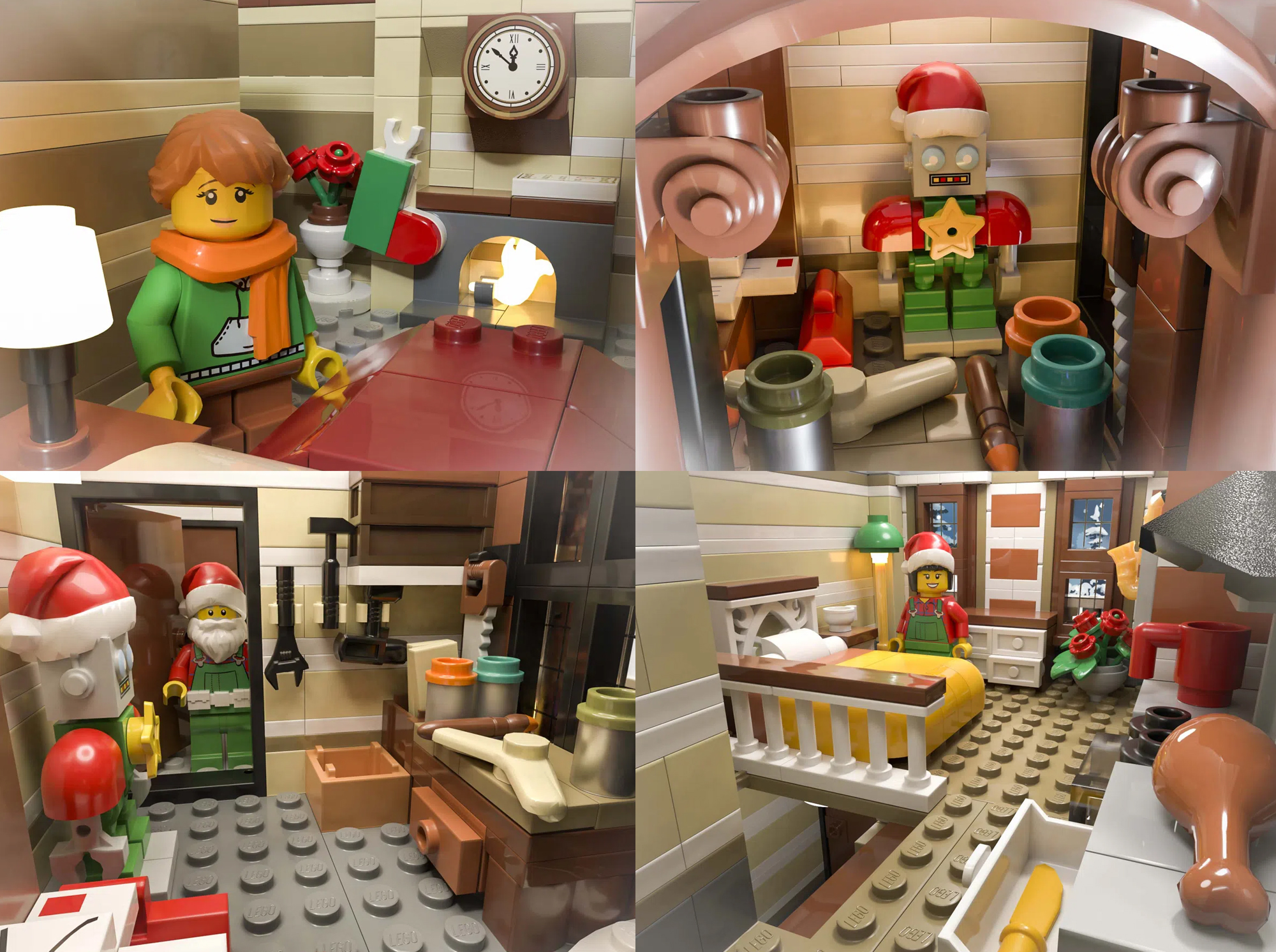 レゴ(R)アイデアで『サンタのおもちゃ屋』が製品化レビュー進出！2021年第1回1万サポート獲得デザイン紹介
