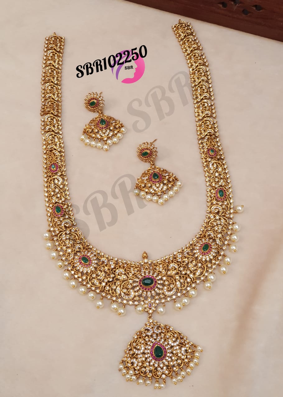 One Gram Gold Jewelry Collection for Diwali - Indian Jewelry Designs