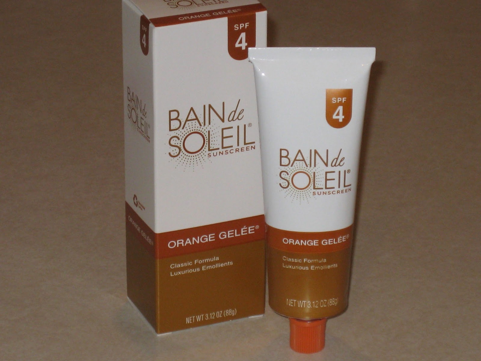 Bain de Soleil Orange Gelee SPF 4 "Classic"