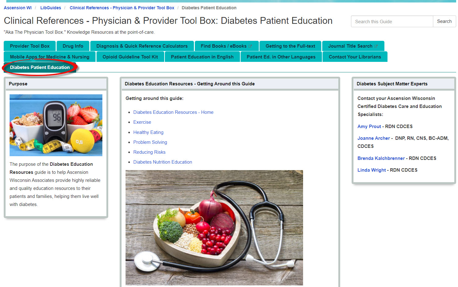 What s New At Ascension Wisconsin Libraries Diabetes Patient what-s-new-at-ascension-wisconsin-libraries-diabetes-patient