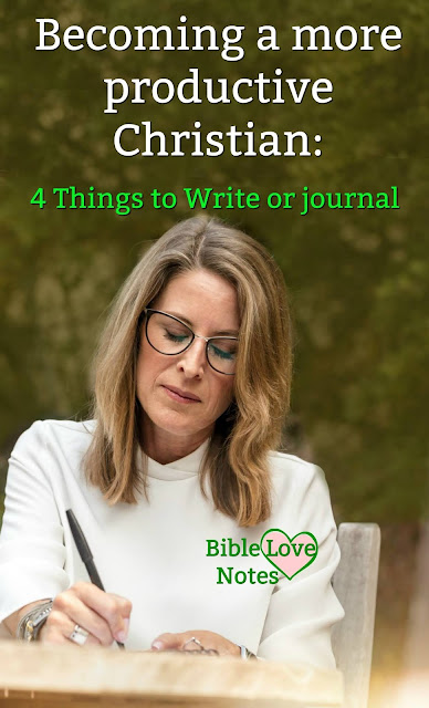 The Christian life can be challenging. These writing projects can make your time more productive. And there are non-writing options as well.