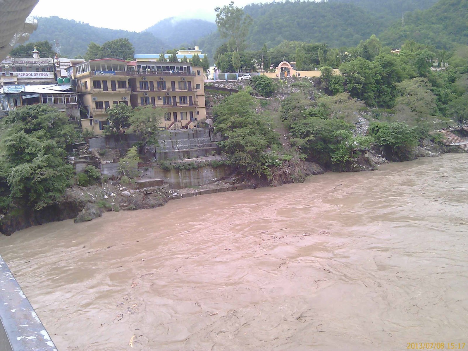 Riding the world In Rishikesh