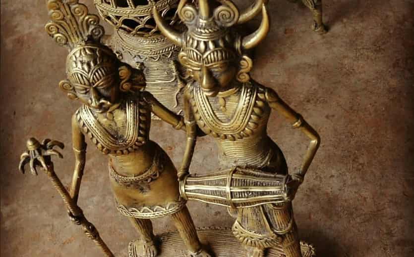 ढोकरा आर्ट बस्तर छत्तीसगढ़ dhokra ancient art form bastar
