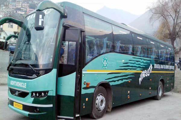 delhi to manali bus himachal tourism
