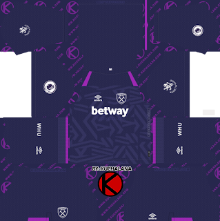 West Ham United 2019/2020 Kit - Dream League Soccer Kits