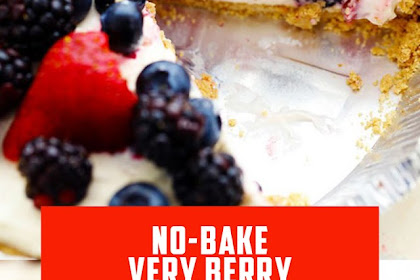 NO BAKE VERY BERRY CHEESECAKE