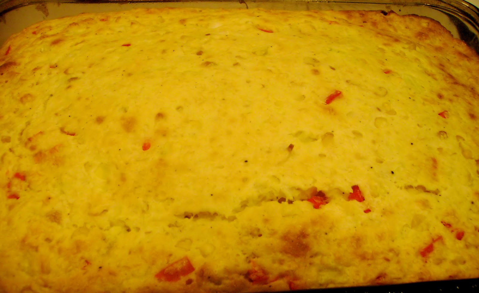 Becky Cooks Lightly Light Corn Fritter Casserole