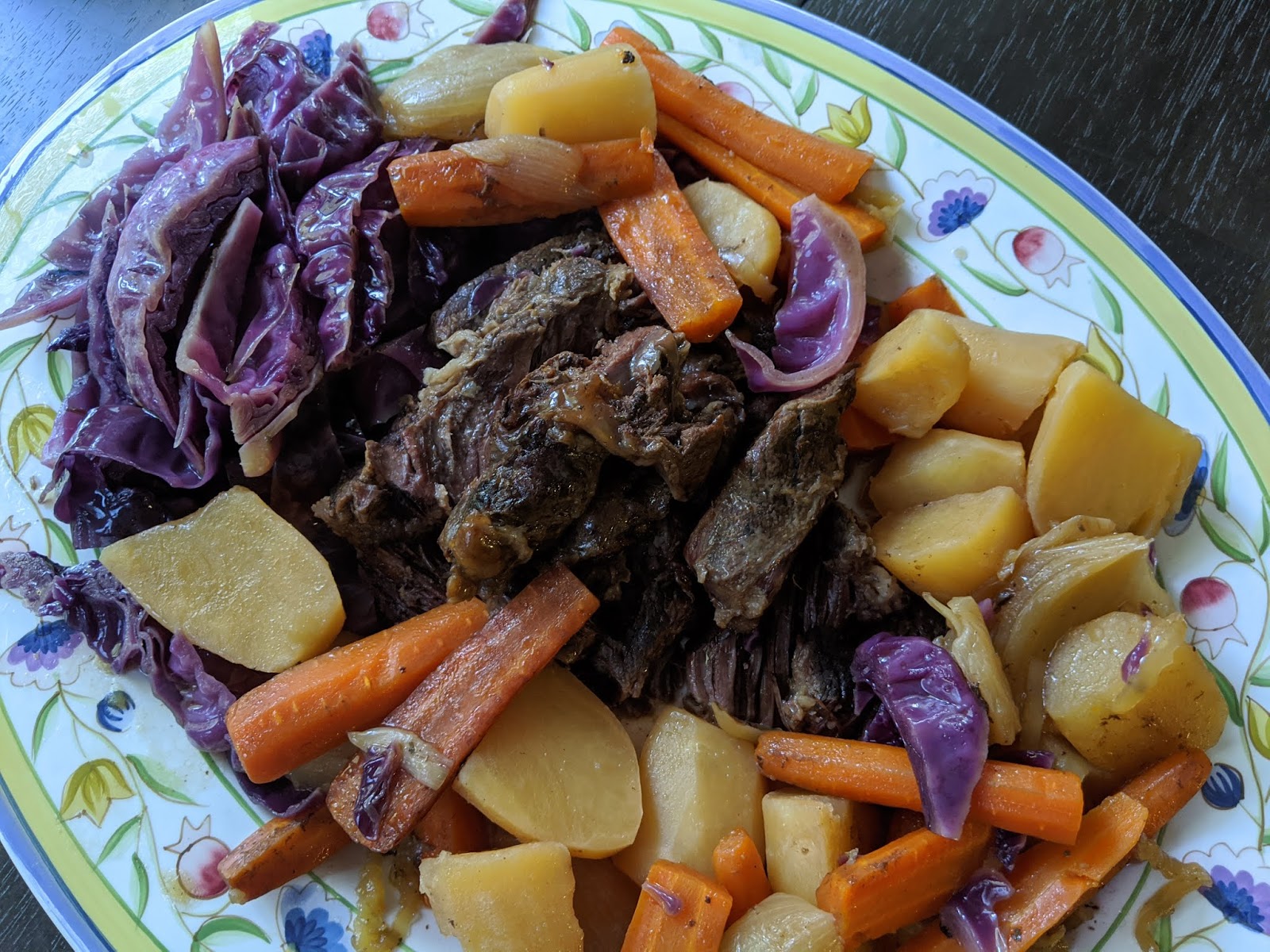 Mississippi Pot Roast with Veggies for BrunchWeek