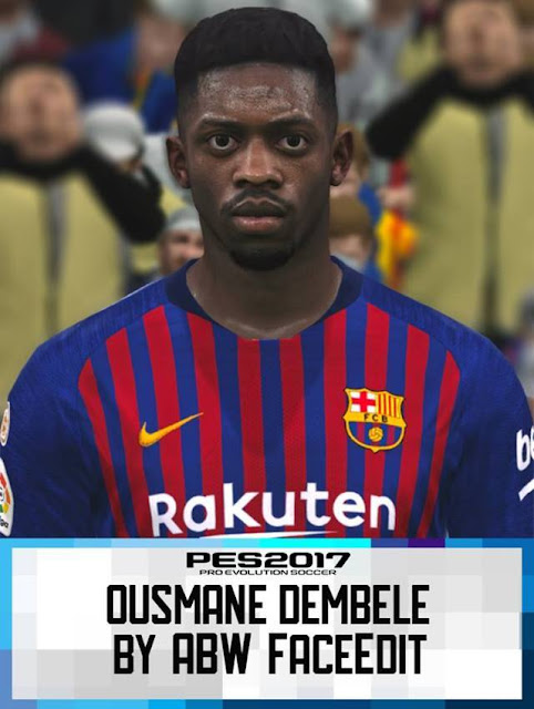 Ousmane Dembele Face Barcelona Pes 2017 Pes Belgium Glory