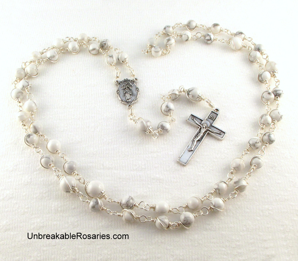 Unbreakable Rosaries Virgin Mary, Untier Of Knots Rosary Beads In