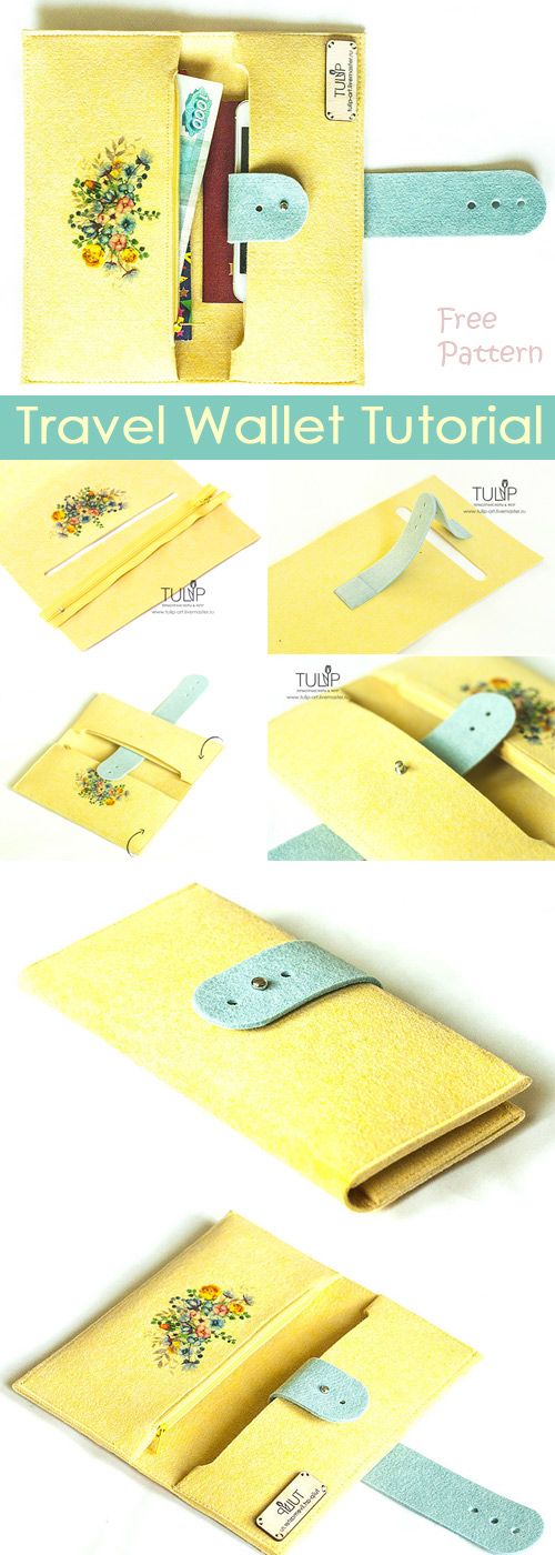 Travel Document Holder Tutorial