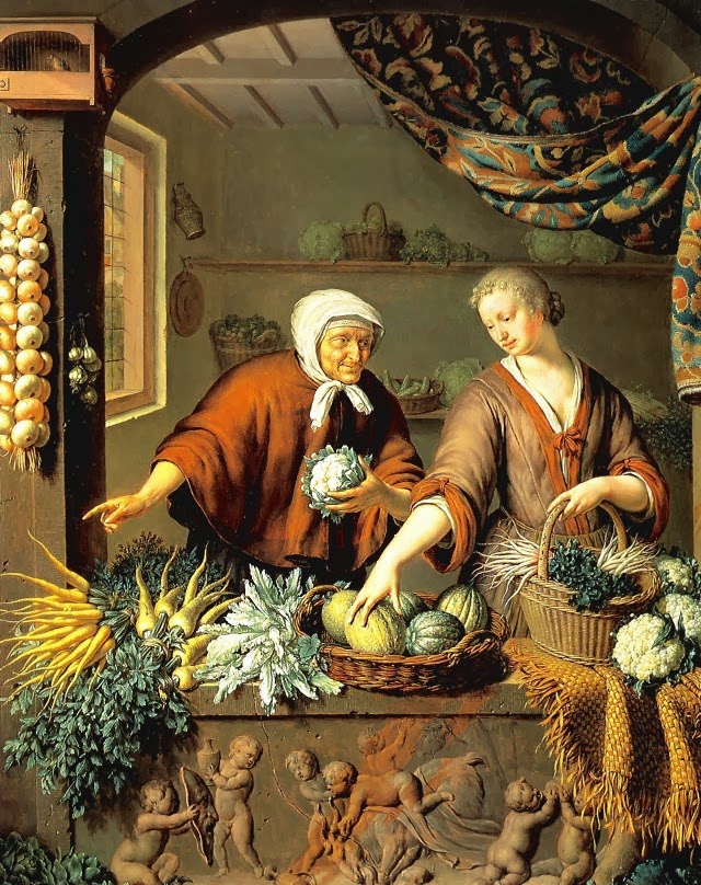 Researching Food History - Cooking and Dining: Carrots in Art