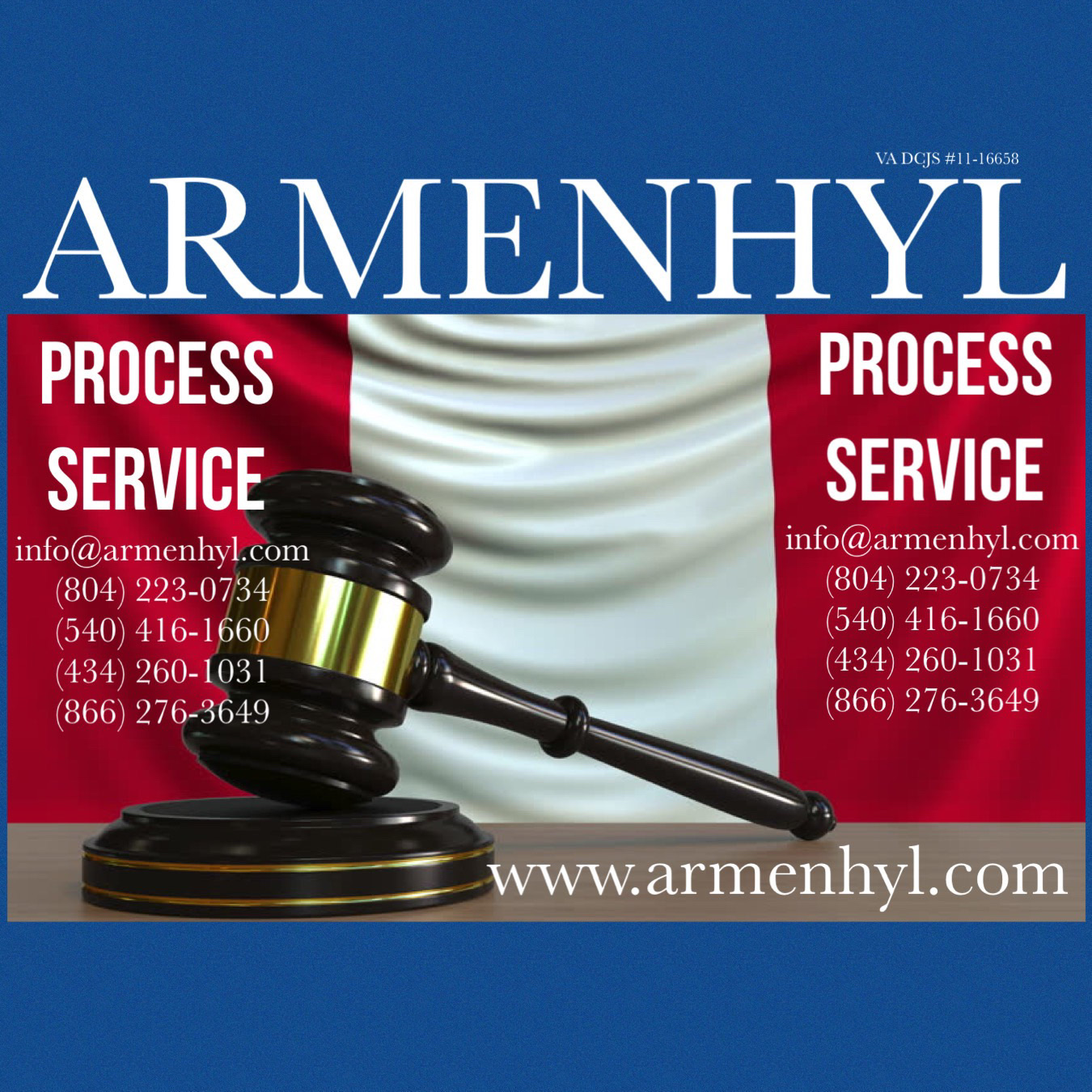 ARMENHYL Nationwide Process Servers Private Investigator Security