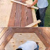 How to build a bench around a tree