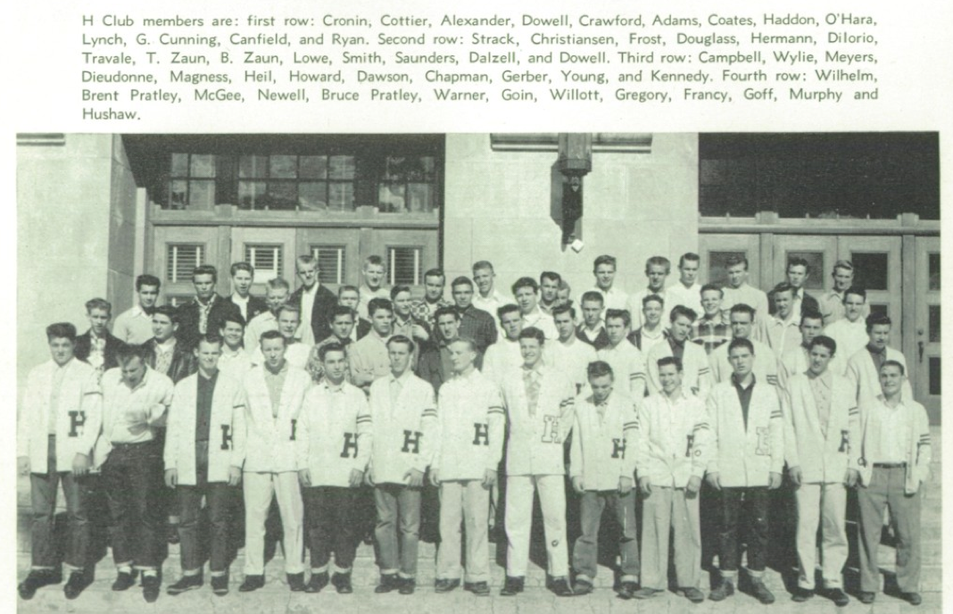 GatheringGardiners Herbert Hoover High School, Glendale, CA, 1950s