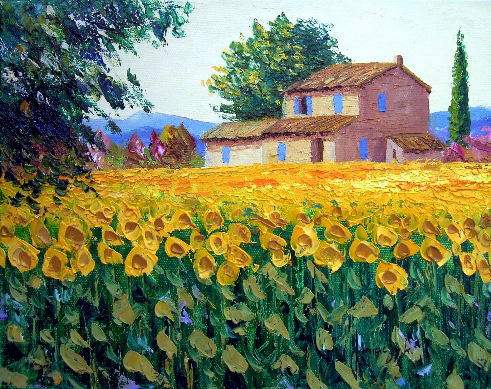 El arte es su máxima expresión Cuadros de Paisajes con Casas El arte es su máxima expresión Cuadros de Paisajes con Casas