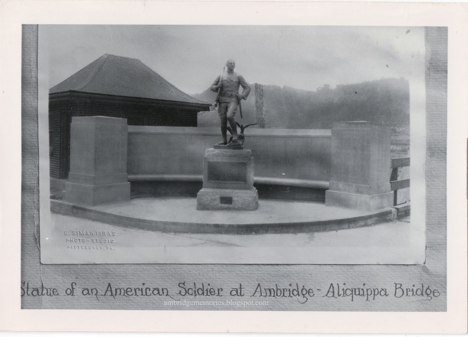 Ambridge Memories Ambridge's doughboy statue dedication, Memorial Day 1930