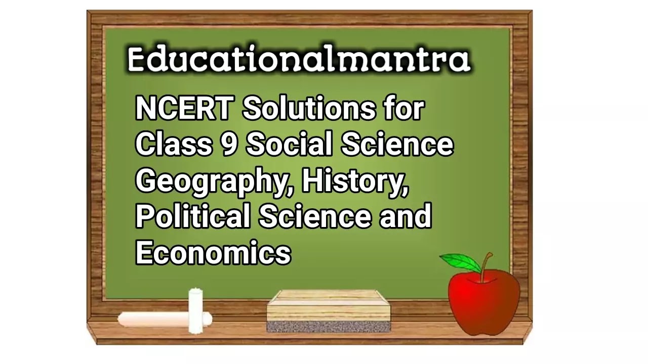 NCERT Solutions Social Science Class 9 Hindi Medium