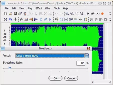 Software Untuk Mengubah Kecepatan Audio-4