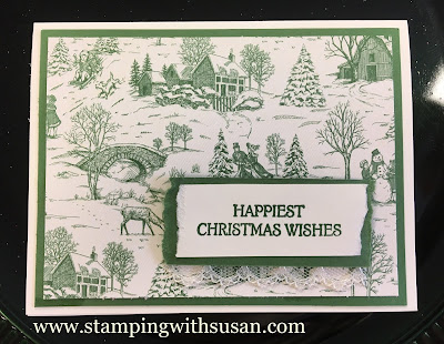 Stampin' Up!, www.stampingwithsusan.com, Dashing Deer, Toile Tidings DSP, 2019 Holiday Catalog