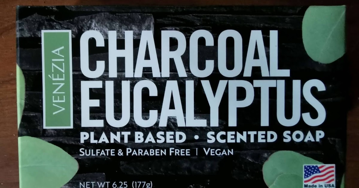 Venezia Shugar Soapworks Charcoal Eucalyptus Vegan Soap Bar (Dollar Tree)