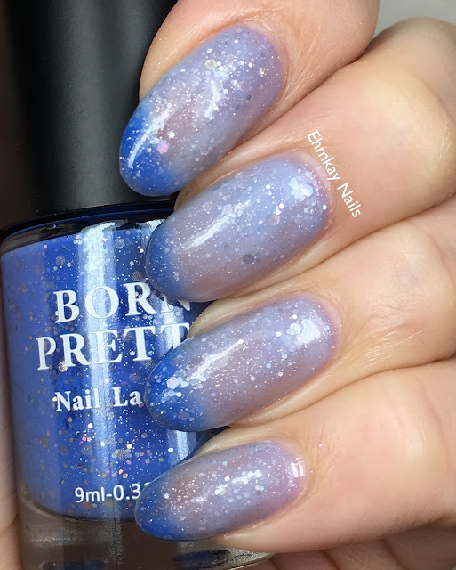 ehmkay nails Born Pretty Thermal, UV Reactive Nail Polish