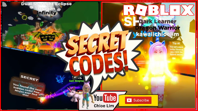 Chloe Tuber Roblox Ninja Legends Gameplay Secret Codes And New