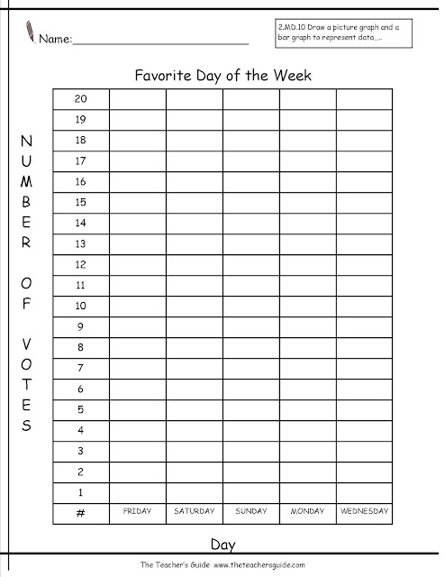 Bag Zebra Pictures: Bar Graph Worksheets