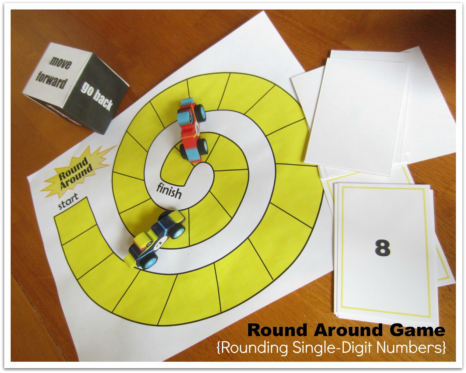 Relentlessly Fun, Deceptively Educational Rounding (Single Digits