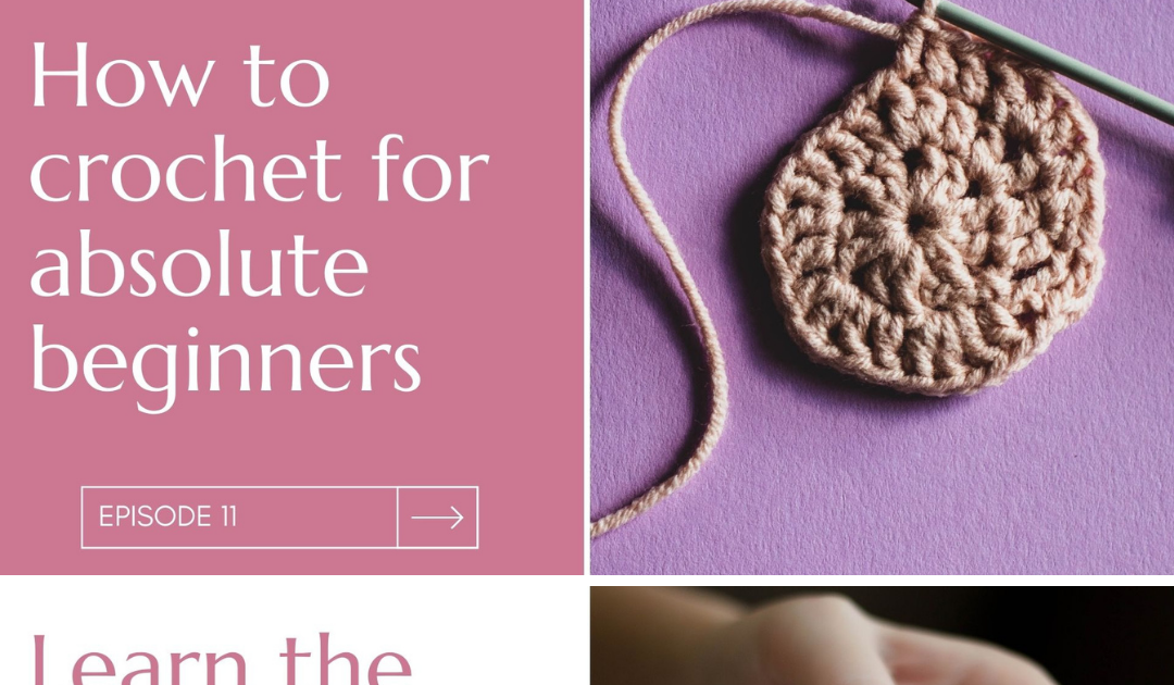 Learn the cross stitch double crochet from the Crochet for Absolute Beginners series Keeping