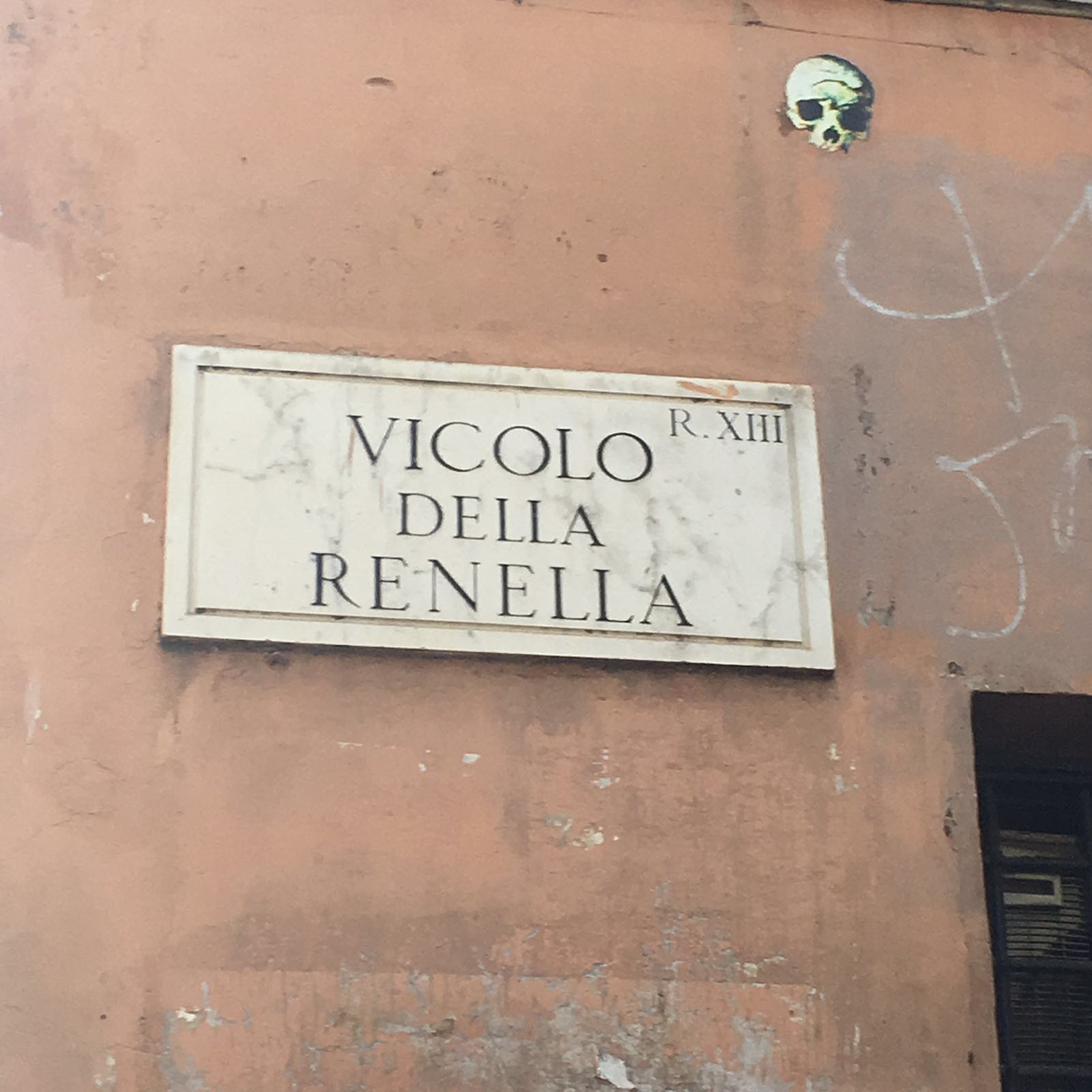 Rerum Romanarum: Vicolo della Renella