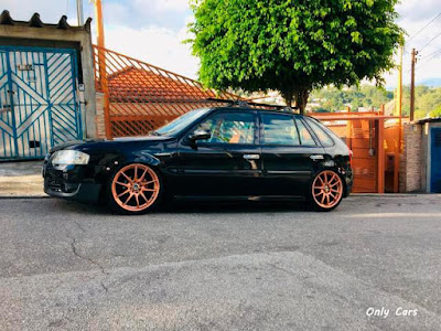 Gol G4 Rebaixado Preto
