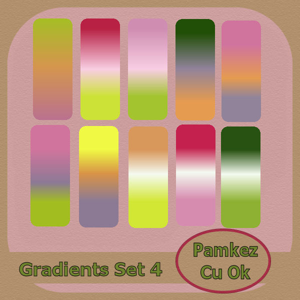 Psp christmas gradients