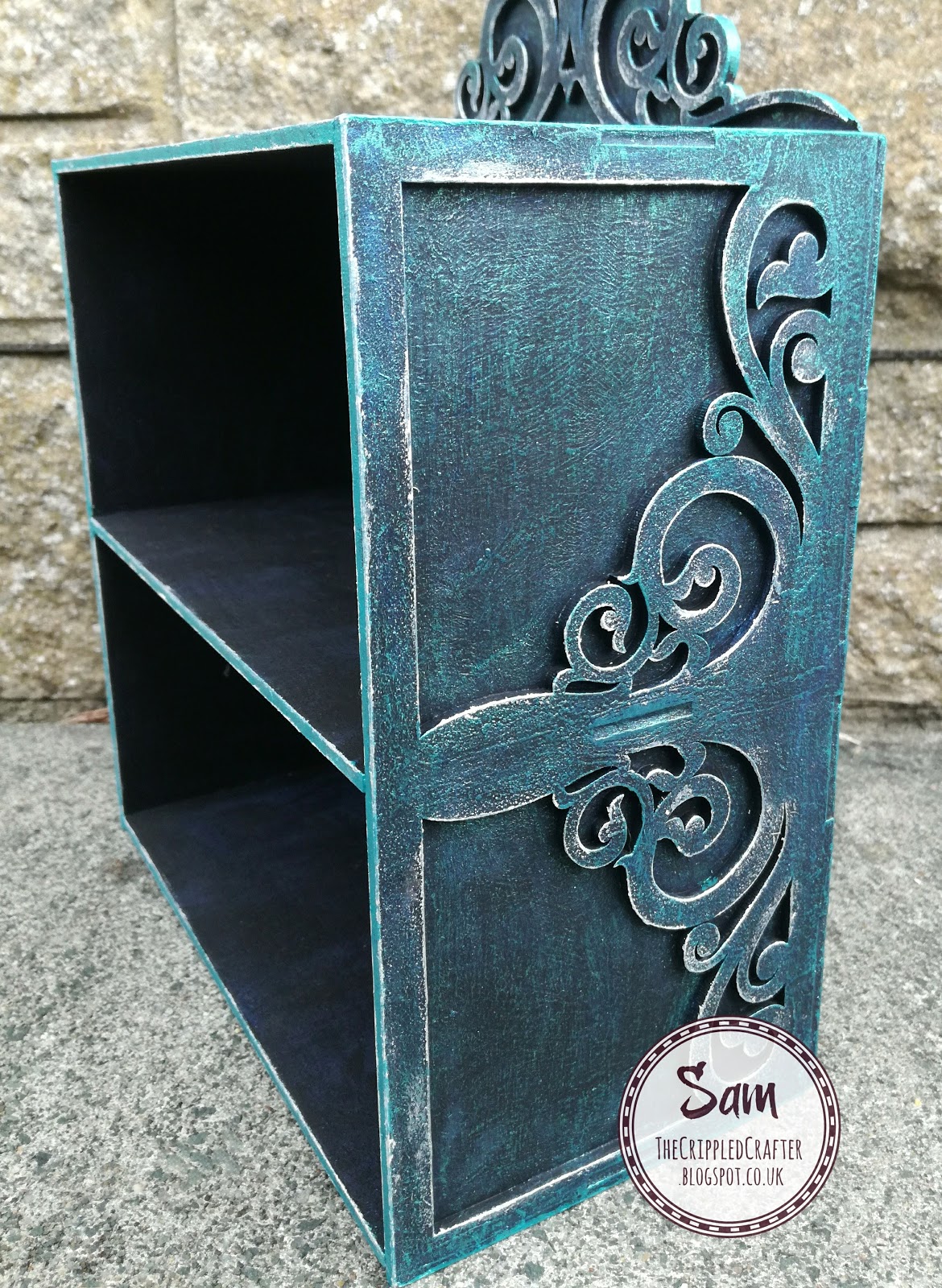 The Crippled Crafter MDF Shelf Daisy's