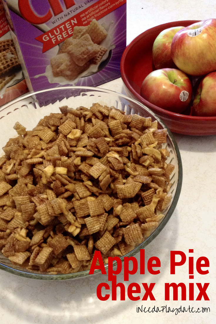 I'm All About the Apple Pie Chex Mix