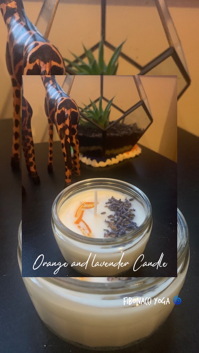 Orange and Lavender