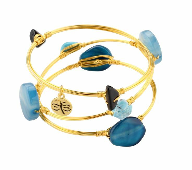 Wire beads bracelets