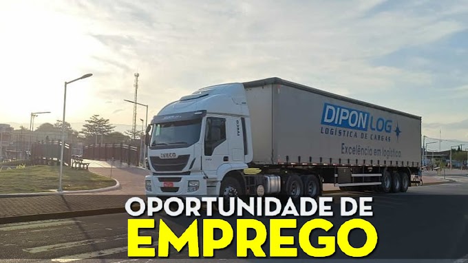 Transportadora DIPON Log abre vagas para motorista carreteiro