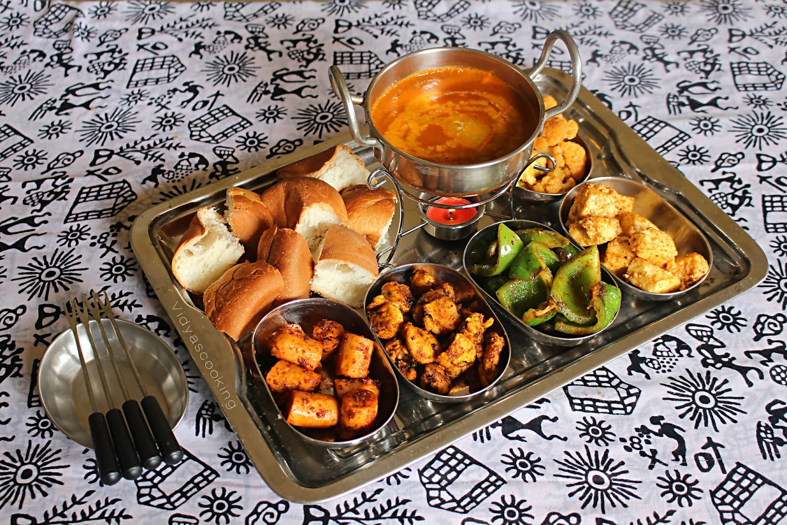 Makhani Fondue Recipe