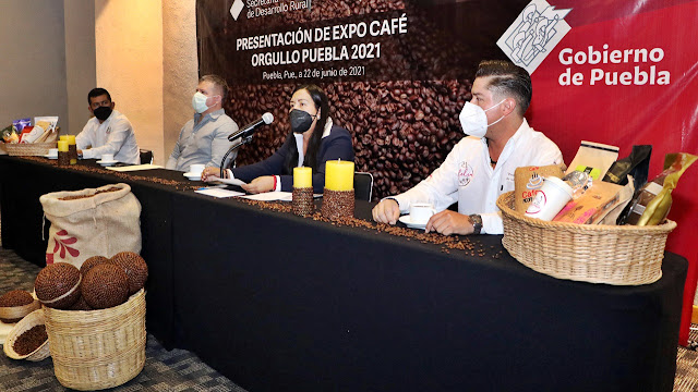 Realizará SDR segunda Expo Café Orgullo Puebla