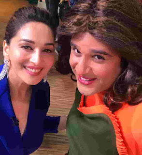 Krishna Abhishek With Madhuri Dixit Krishna Abhishek With Madhuri Dixit