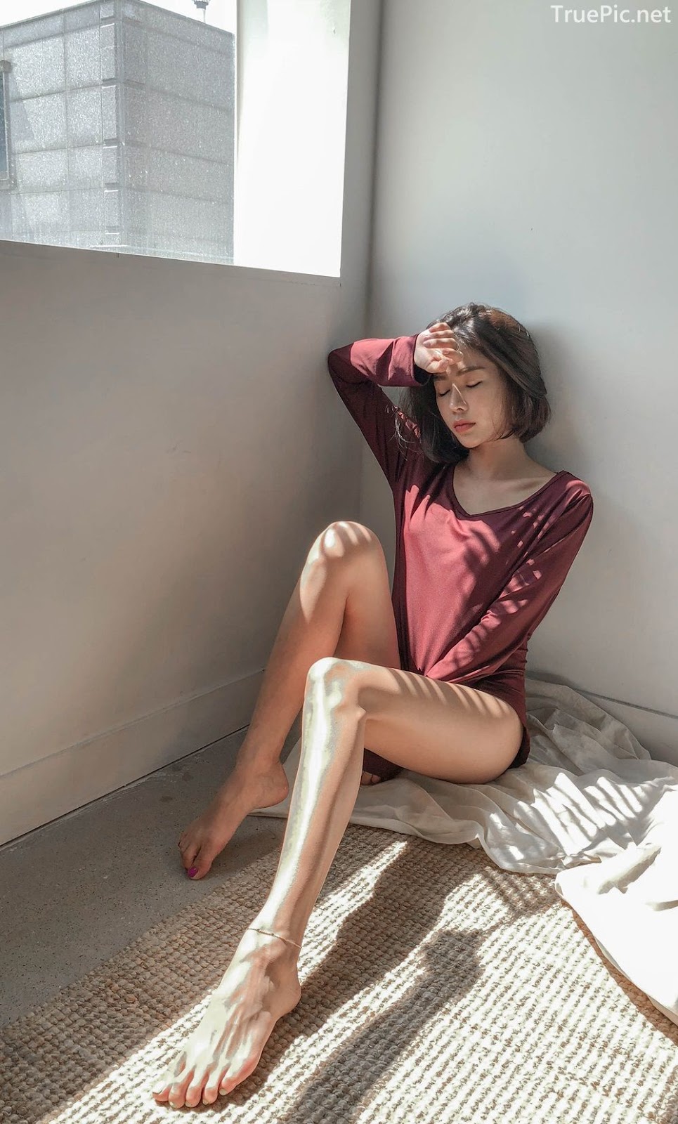 Korean model and fashion - An Seo Rin - Swimwear studio photoshoot - Picture 55